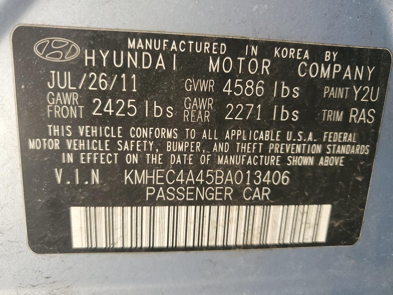 2011 Hyundai Sonata - Image 12