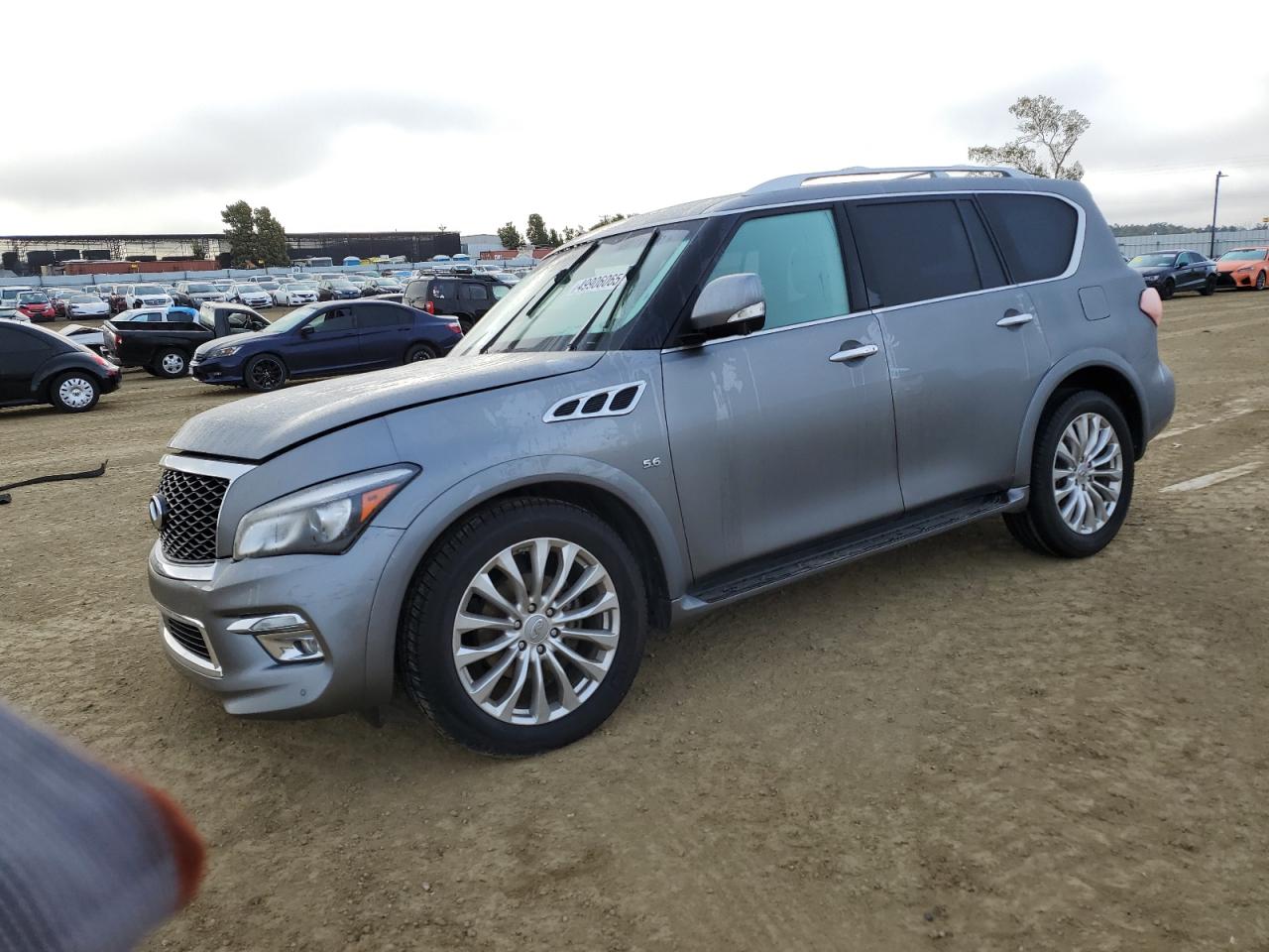2015 Infiniti Qx80 zu verkaufen in American Canyon, CA - Front End