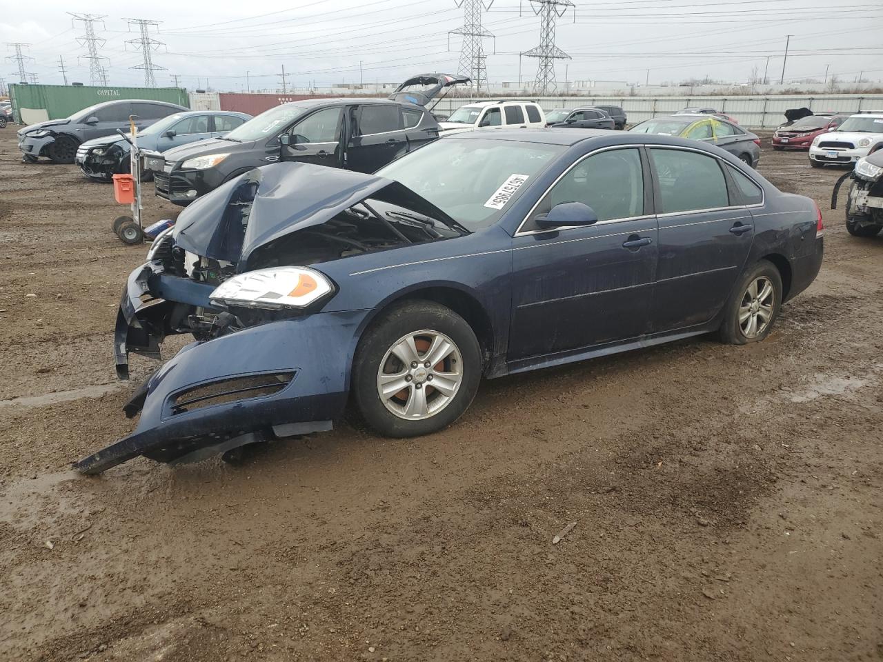 2012 Chevrolet Impala Ls на продаже в Elgin, IL - Front End
