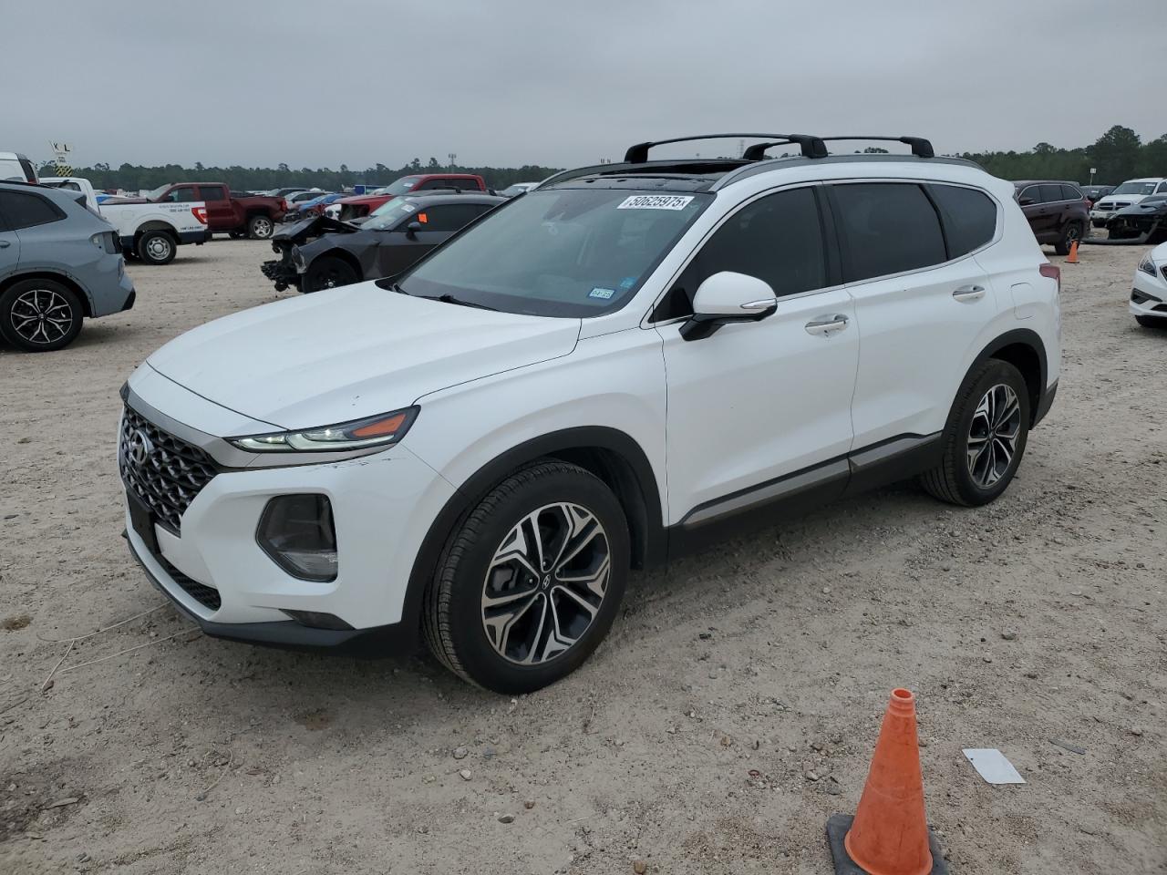 2020 Hyundai Santa Fe Limited продається в Houston, TX - Hail