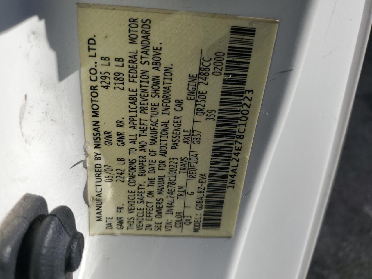 2008 Nissan Altima - Image 12