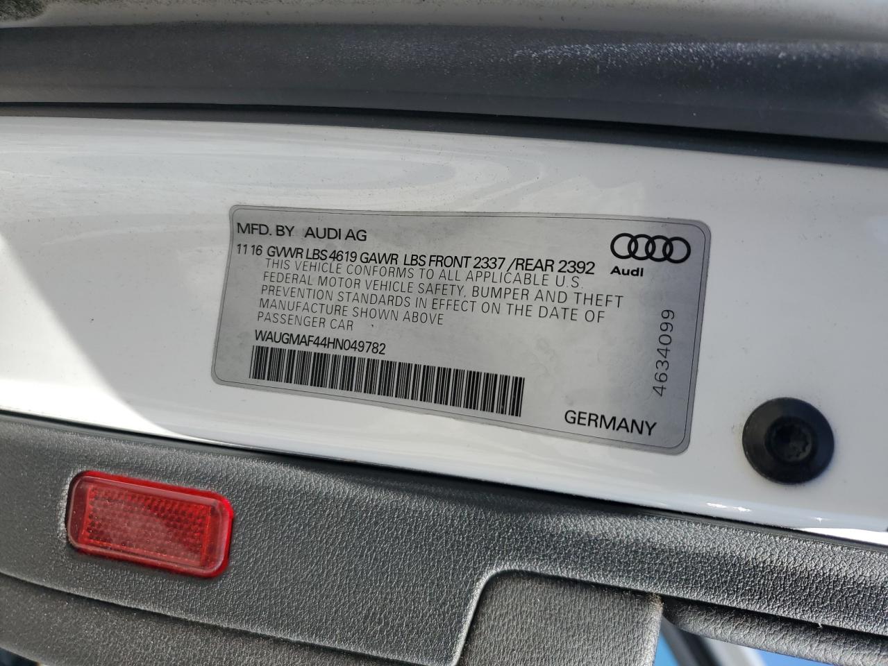 2017 Audi A4 - Image 13