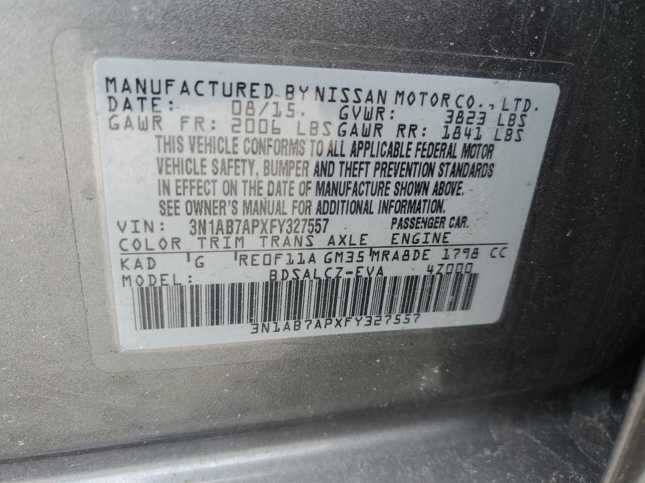 2015 Nissan Sentra - Image 12