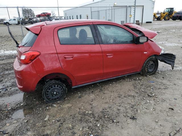  MITSUBISHI MIRAGE 2018 Красный