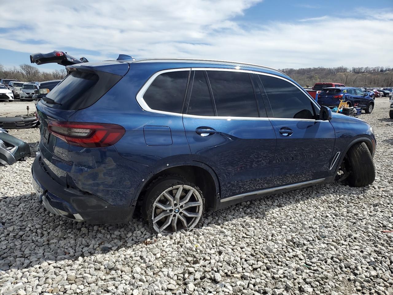 2023 BMW X5 xDrive40I blue null gas 5UXCR6C09P9P33542 photo #4