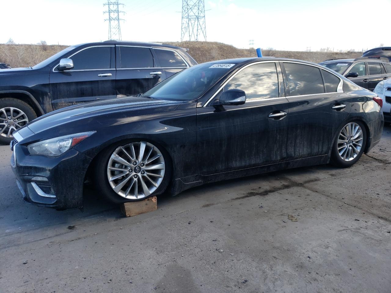 2021 Infiniti Q50 Luxe zu verkaufen in Littleton, CO - Undercarriage
