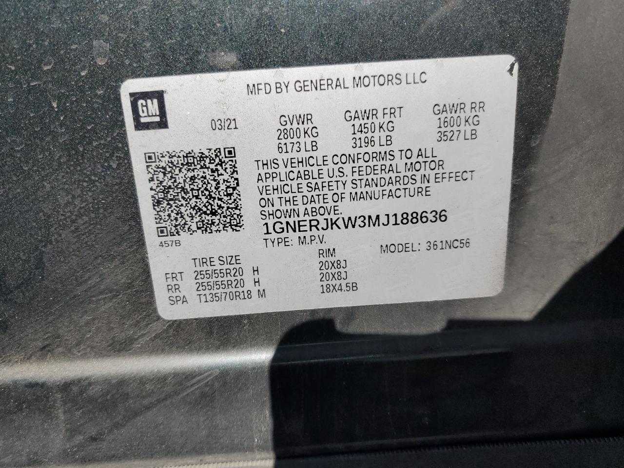 2021 Chevrolet Traverse - Image 13