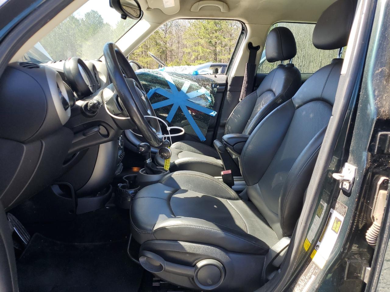 2012 Mini Cooper S Countryman VIN: WMWZC3C59CWL82258 Lot: 49375545