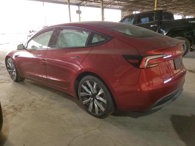  TESLA MODEL 3 2024 Burgundy