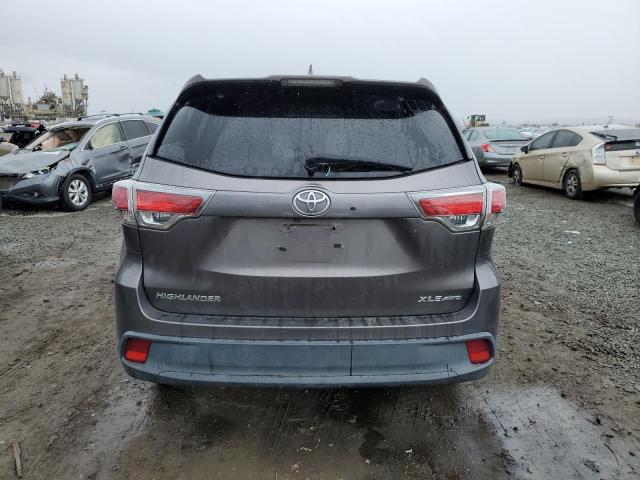  TOYOTA HIGHLANDER 2014 Сірий