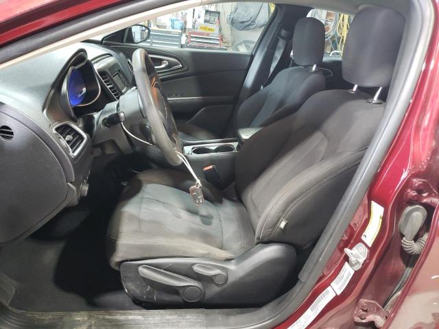  CHRYSLER 200 2015 Burgundy