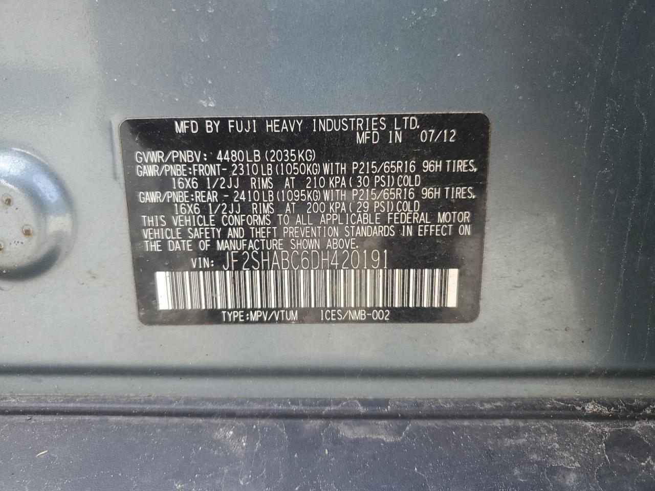 2013 Subaru Forester - Image 13