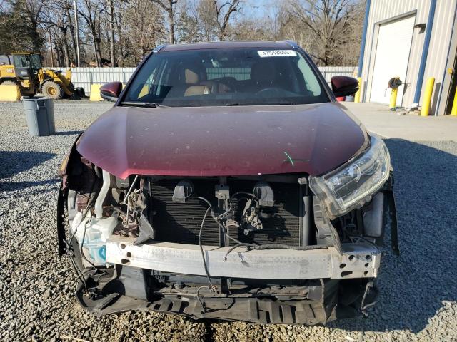  TOYOTA HIGHLANDER 2018 Burgundy