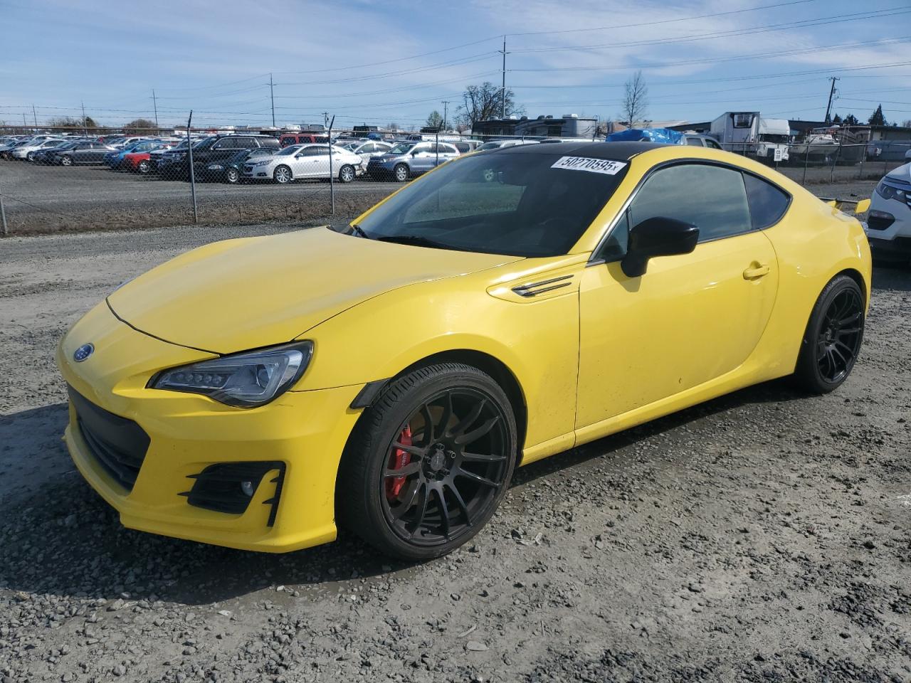 2017 Subaru Brz 2.0 Limited en Venta en Eugene, OR - Water/Flood