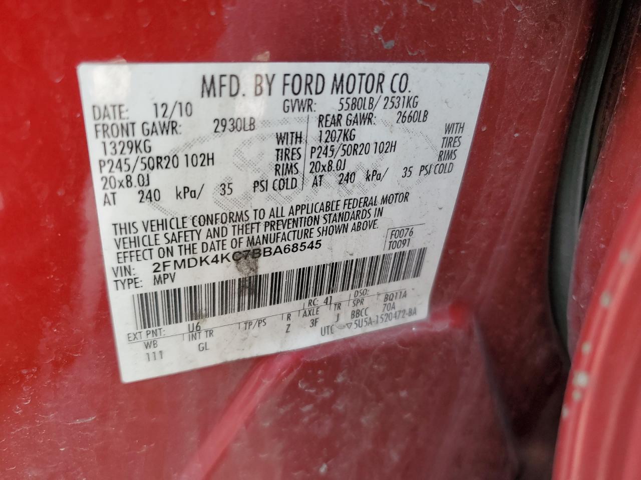 2011 Ford Edge - Image 13
