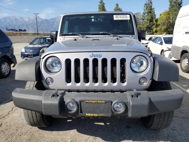  JEEP WRANGLER 2017 Серебристый