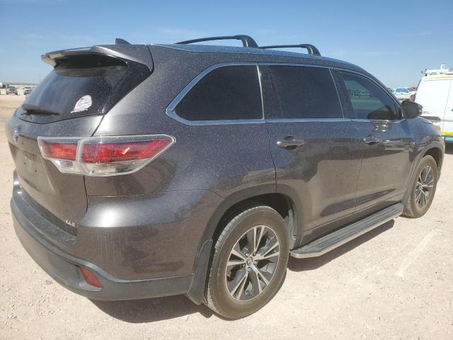  TOYOTA HIGHLANDER 2016 Srebrny