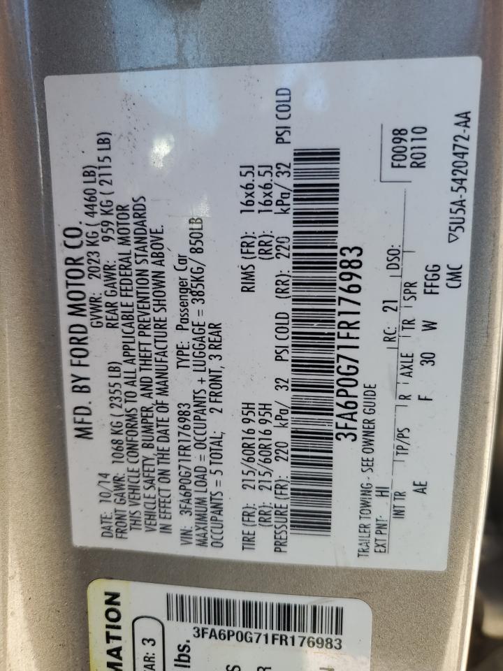 2015 Ford Fusion - Image 12