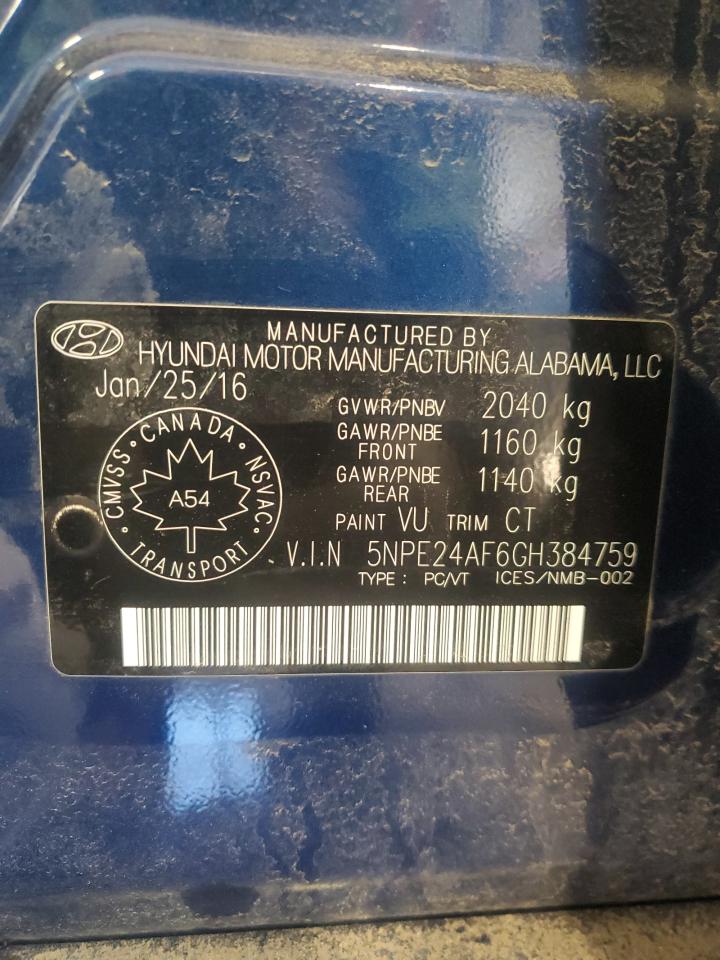 2016 Hyundai Sonata - Image 12