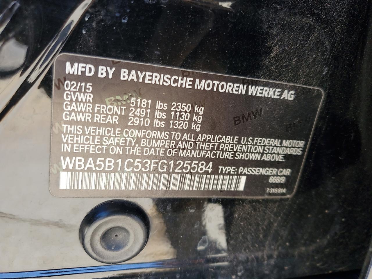 2015 BMW 5er - Image 12