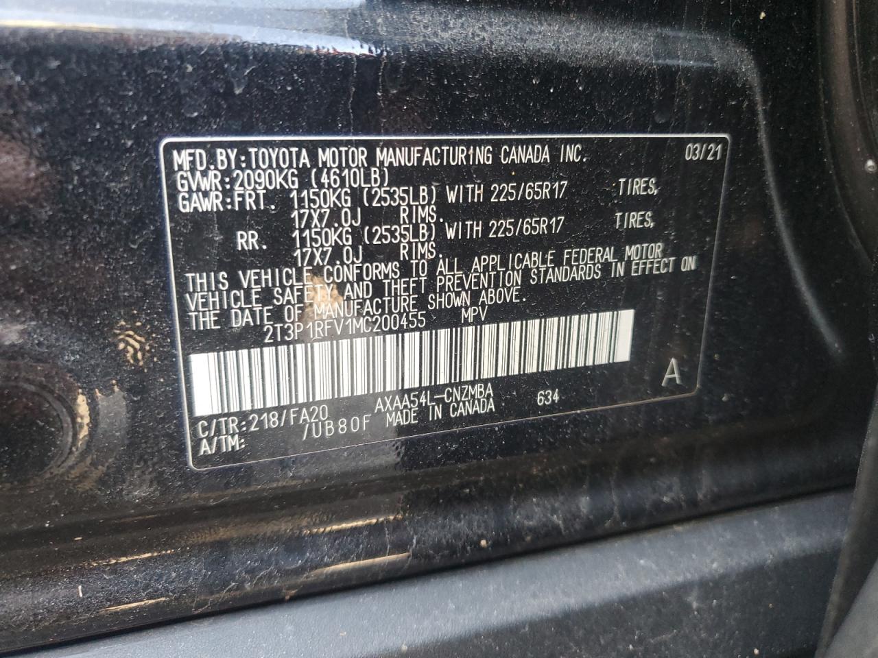 2021 Toyota RAV 4 - Image 14
