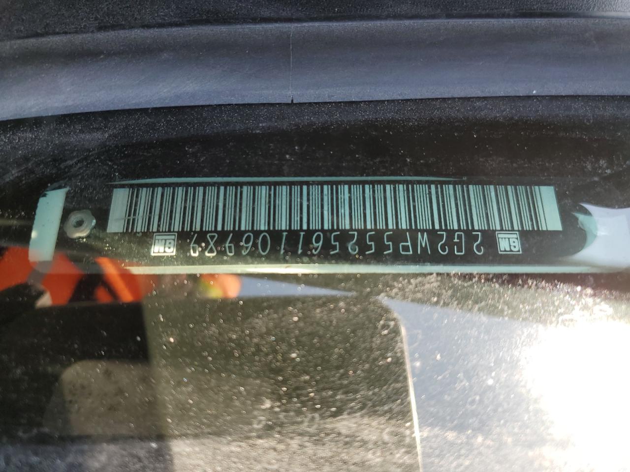 2006 Pontiac Grand Prix VIN: 2G2WP552561106989 Lot: 47416235