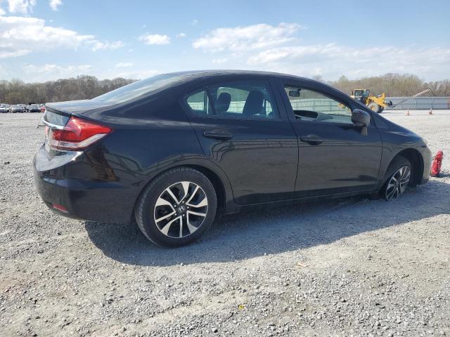 Sedans HONDA CIVIC 2014 Czarny
