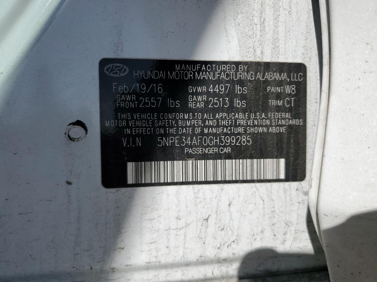 2016 Hyundai Sonata - Image 12