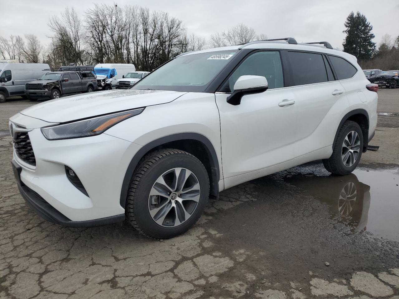 2024 Toyota Highlander Le للبيع في Portland، OR - Side