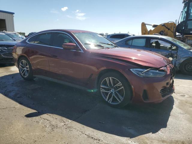  BMW 4 SERIES 2022 Бургунді