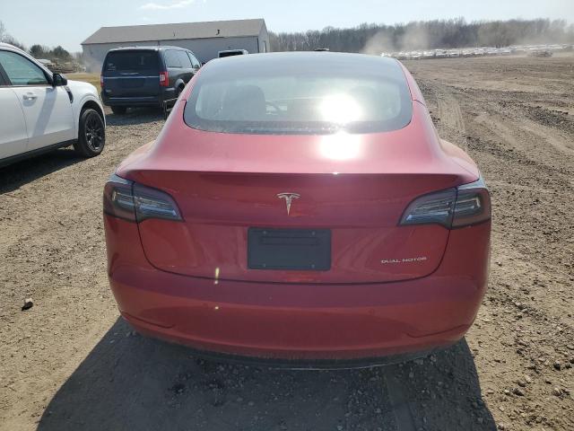  TESLA MODEL 3 2021 Red