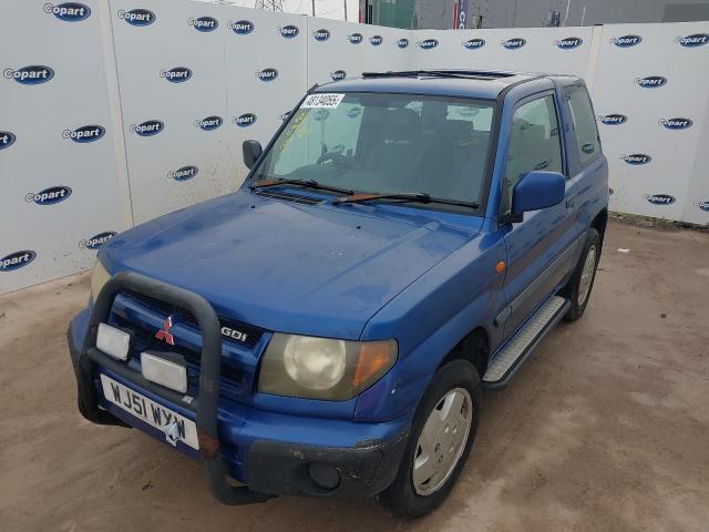 2001 MITSUBISHI SHOGUN PIN for sale at Copart BRISTOL