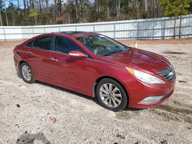  HYUNDAI SONATA 2014 Бургунди