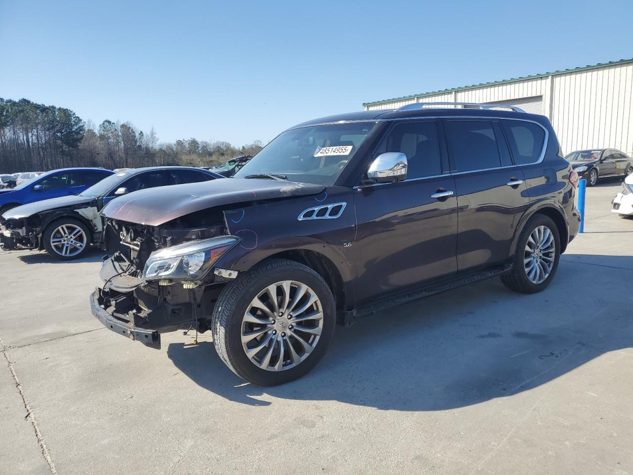 2015 Infiniti Qx80 for Sale in Gaston, SC - Front End