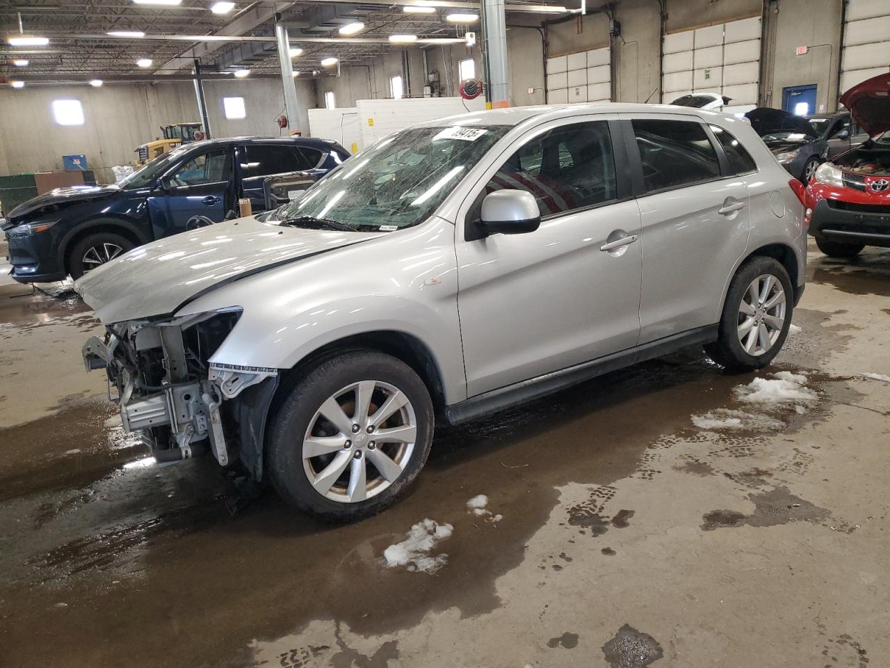 2014 Mitsubishi Outlander Sport Es en Venta en Blaine, MN - Front End