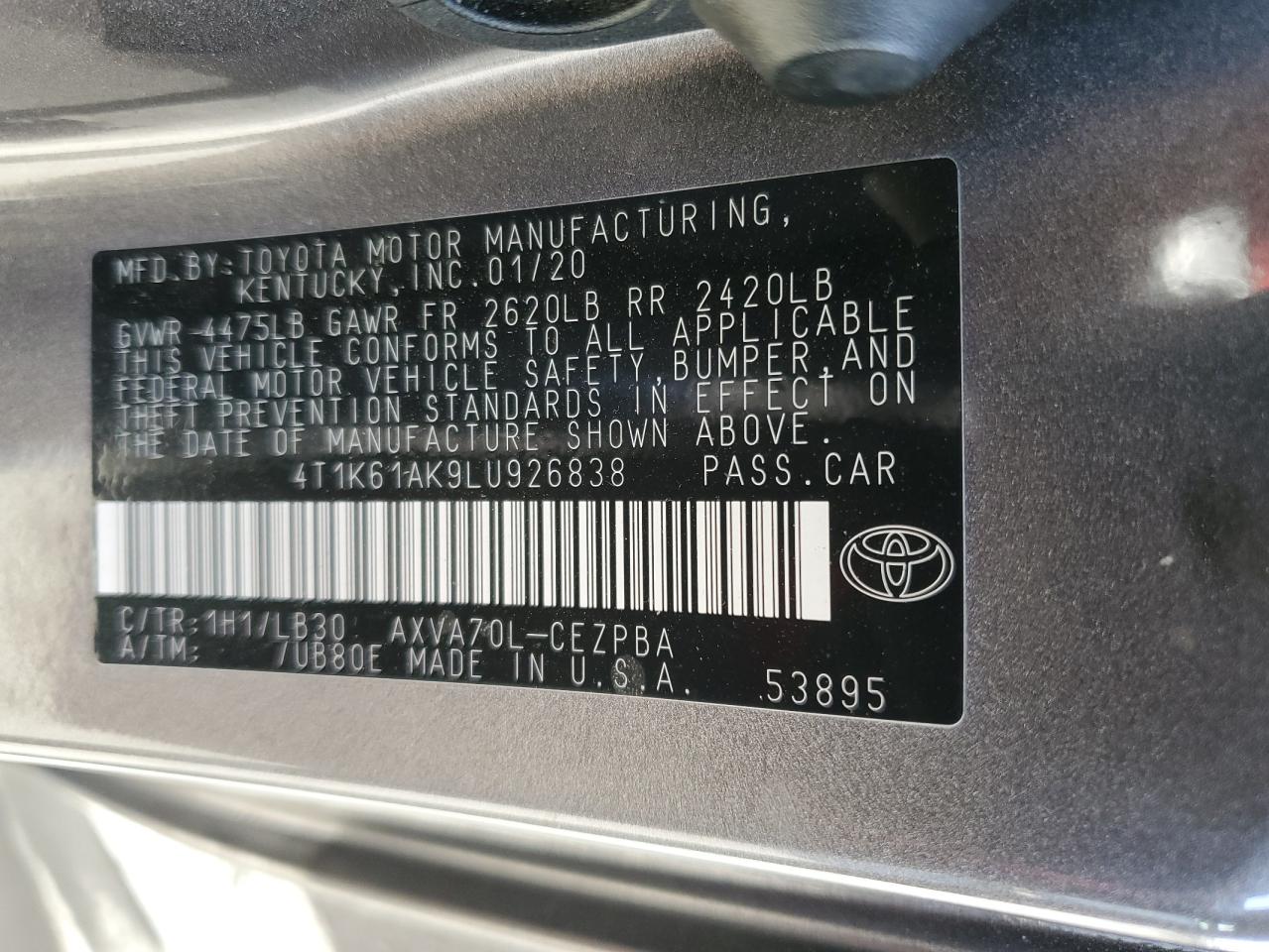 2020 Toyota Camry - Image 14