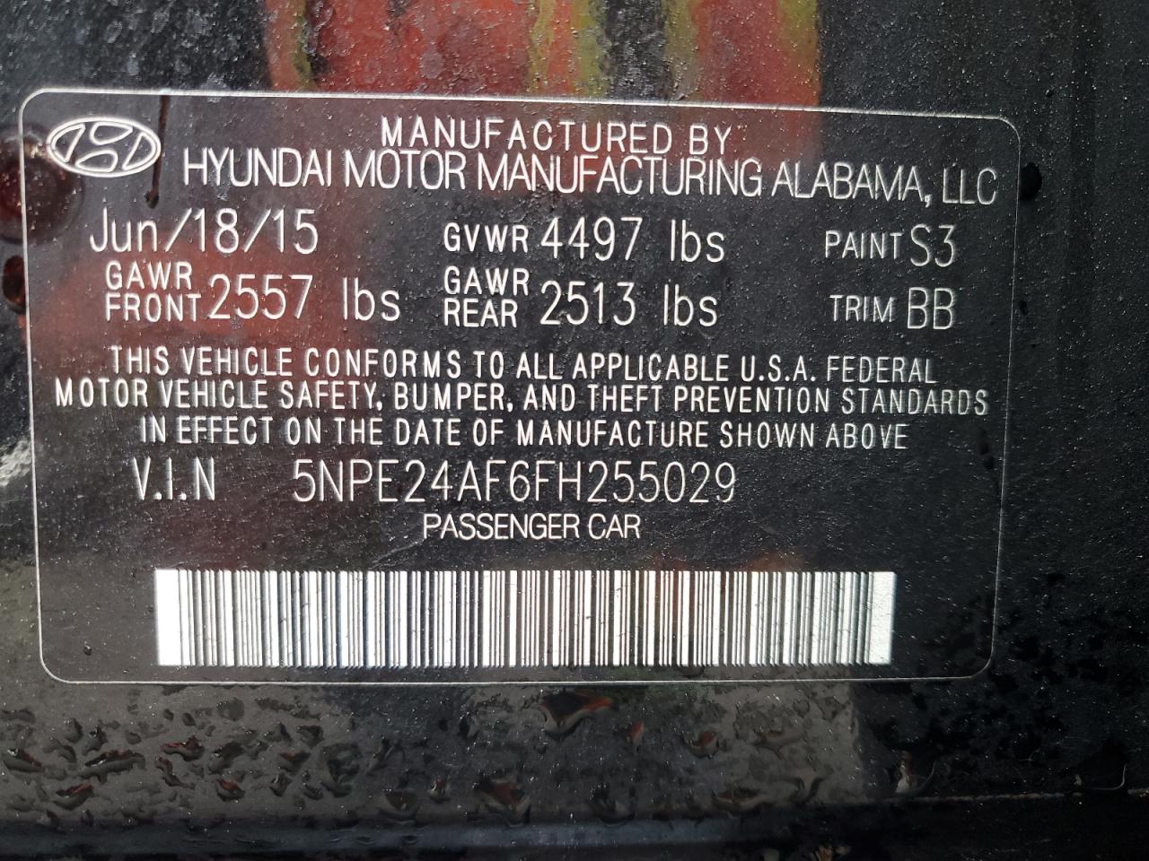 2015 Hyundai Sonata - Image 13