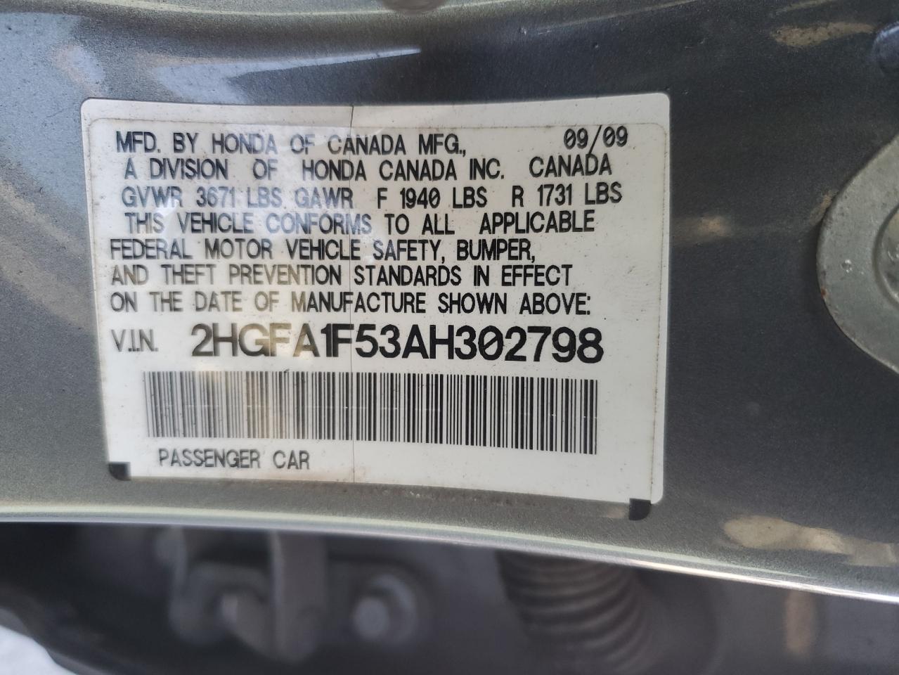 2010 Honda Civic - Image 12