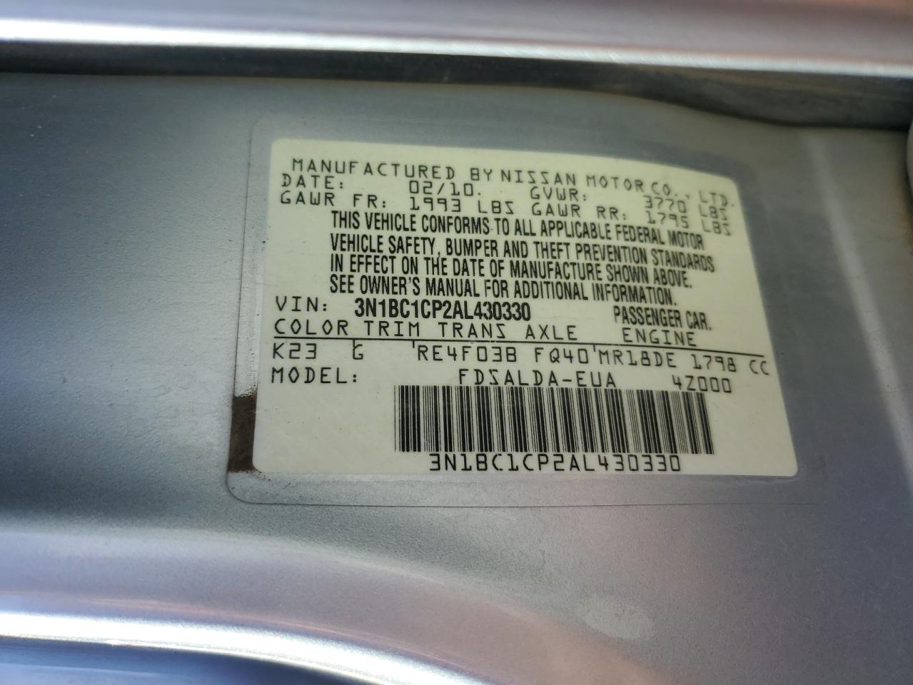 2010 Nissan Versa - Image 13