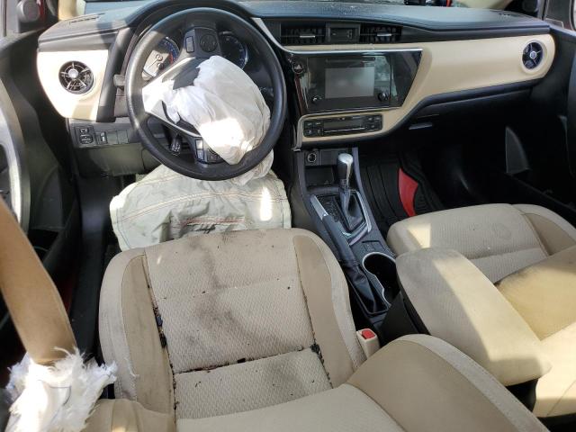  TOYOTA COROLLA 2018 Czerwony