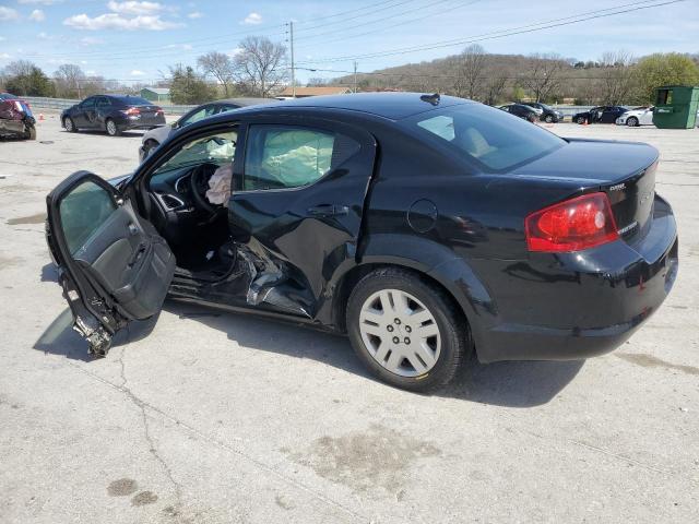 Sedans DODGE AVENGER 2012 Black