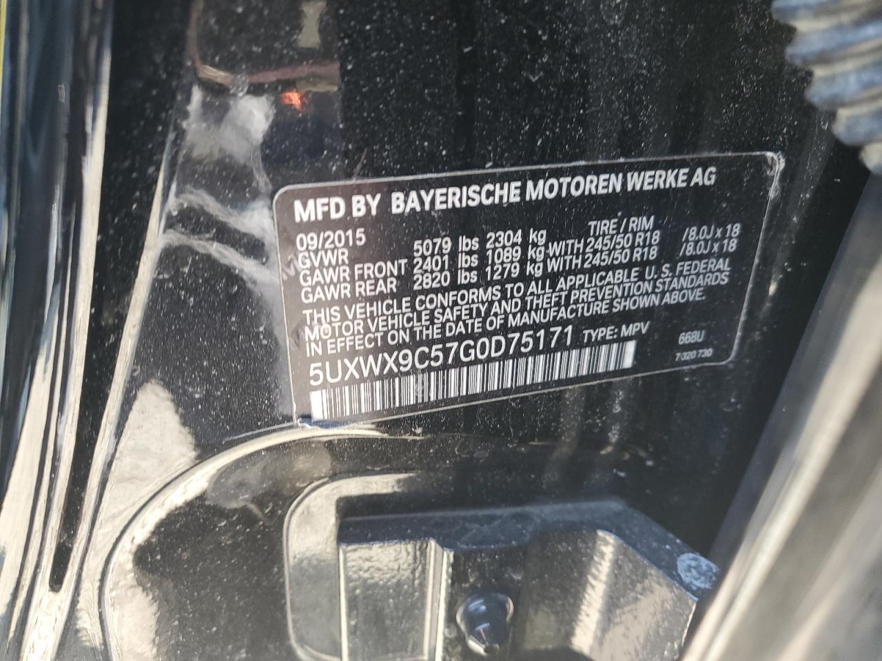 2016 BMW X3 - Image 13