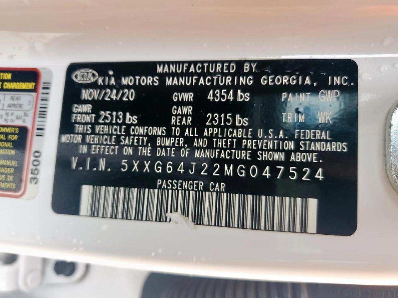 2021 Kia K5 - Image 12