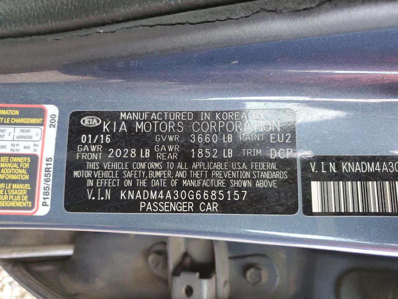 2016 Kia Rio - Image 12