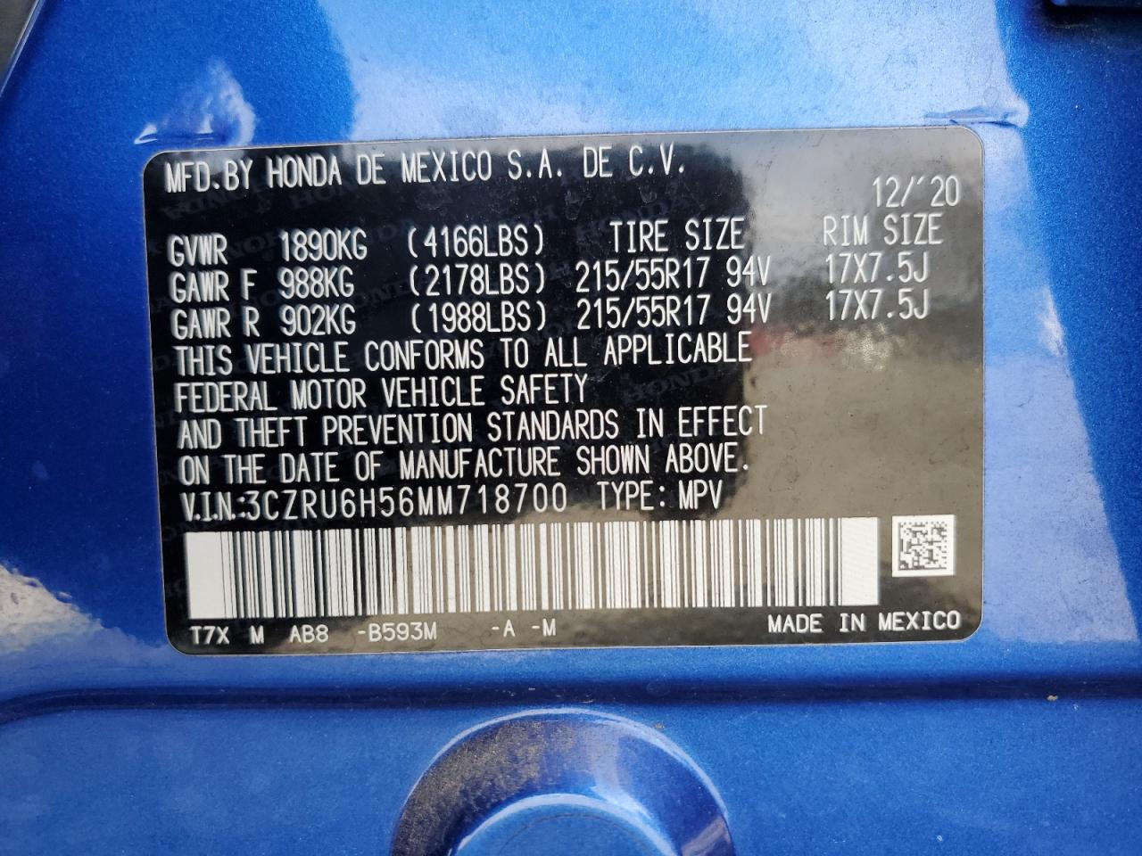 2021 Honda HR-V - Image 15