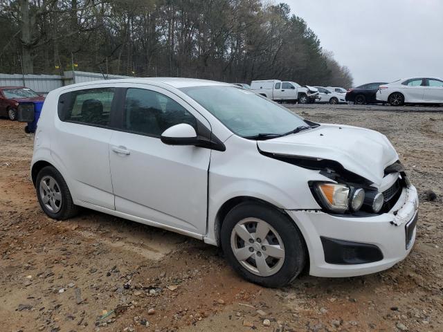  CHEVROLET SONIC 2016 White
