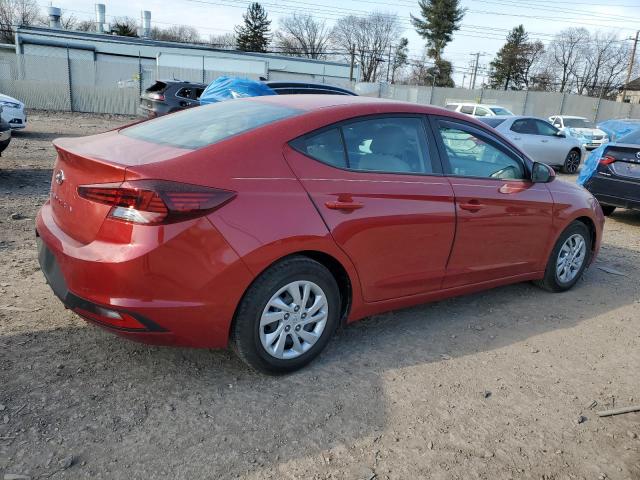  HYUNDAI ELANTRA 2020 Red
