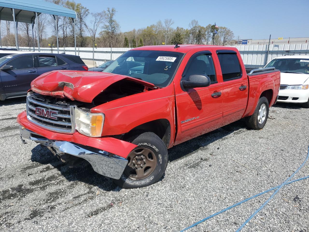 2010 Gmc Sierra C1500 Sle იყიდება Spartanburg-ში, SC - Front End