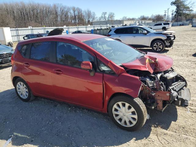  NISSAN VERSA 2014 Czerwony