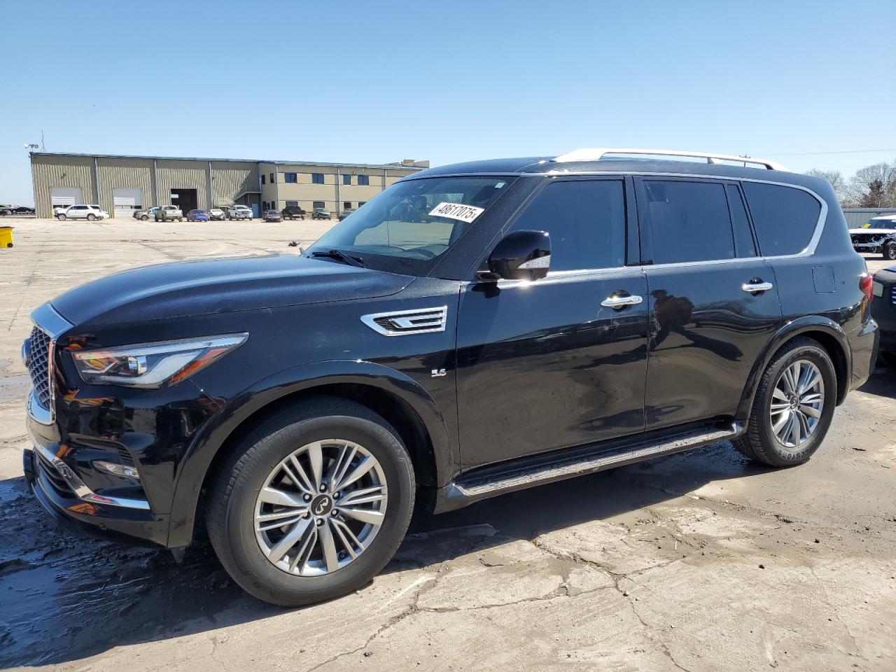 2019 Infiniti Qx80 Luxe იყიდება Wilmer-ში, TX - Side